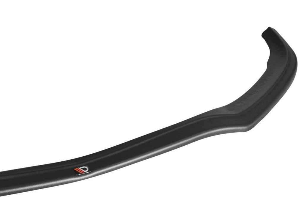 Maxton Design Street+ Spoilerlippe Front Ansatz V.1 passend für Mercedes C-Klasse C205 63 AMG Coupe schwarz Hochglanz