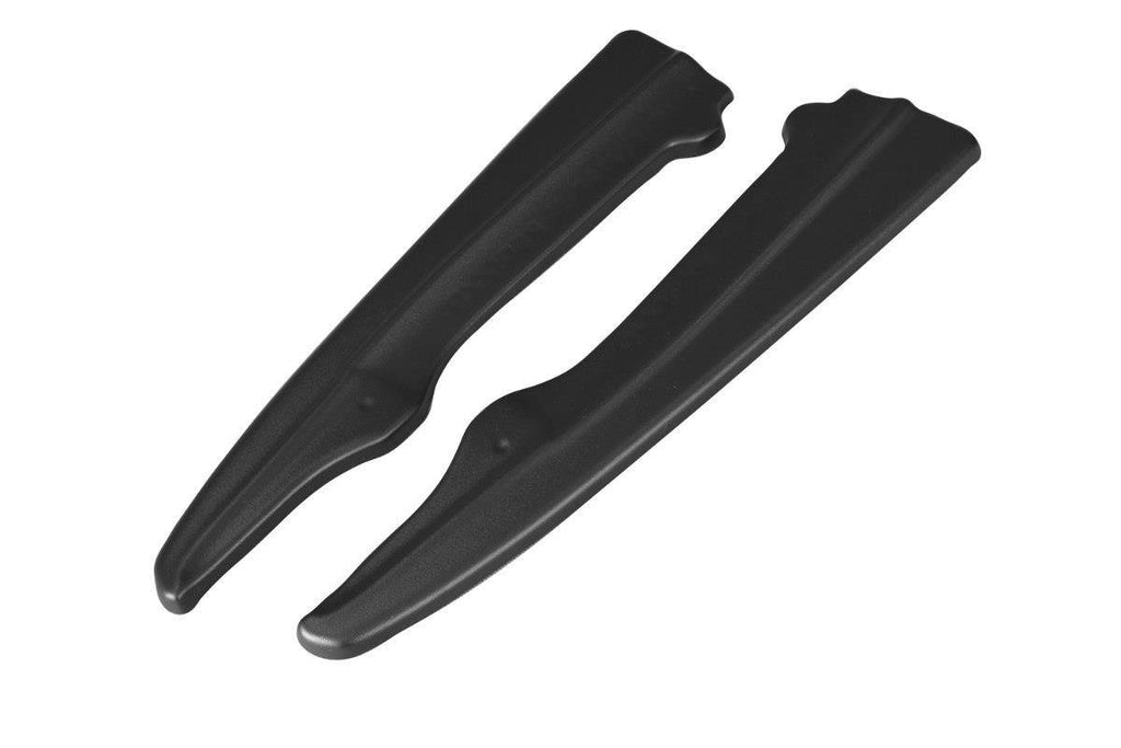 Maxton Design Heck Ansatz Flaps Diffusor passend für Mercedes - Benz E Coupe / Cabrio C207 Facelift / A207 Facelit schwarz Hochglanz