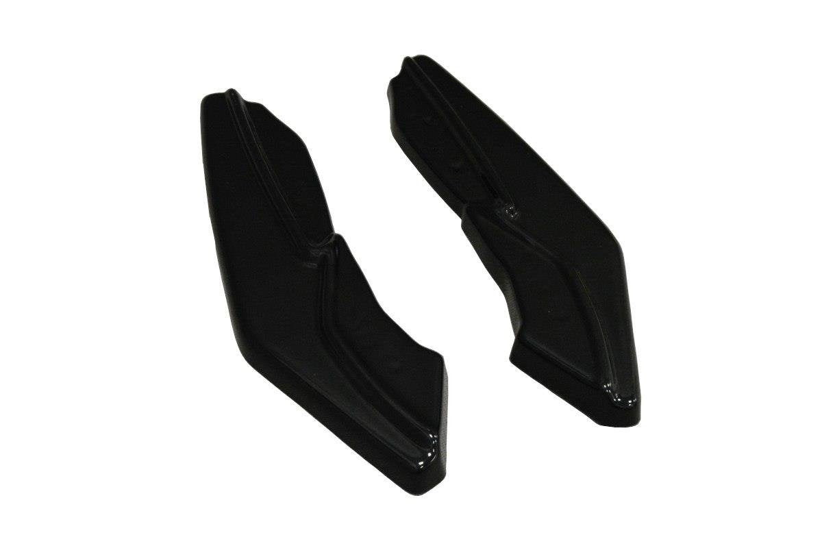 Maxton Design Heck Ansatz Flaps Diffusor passend für Renault Laguna mk 3 Coupe schwarz Hochglanz