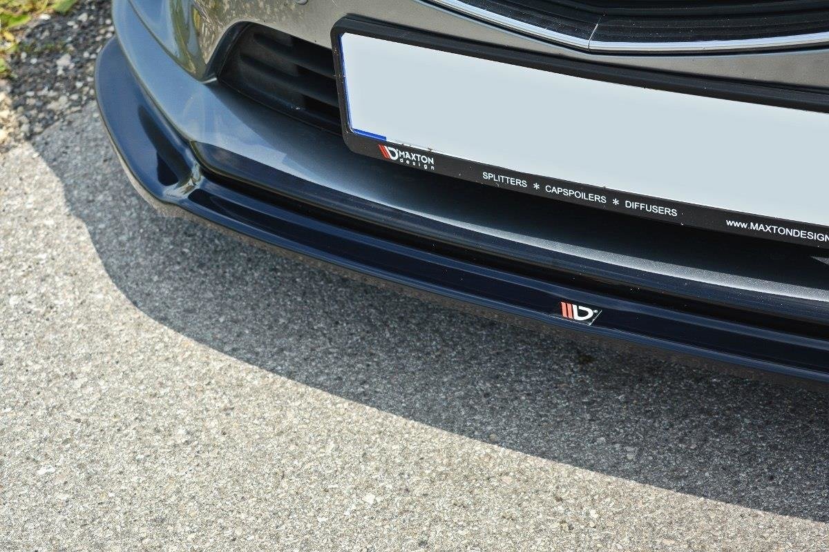 Maxton Design Street+ Spoilerlippe Front Ansatz V.1 passend für Mazda 6 GJ (Mk3) schwarz Hochglanz
