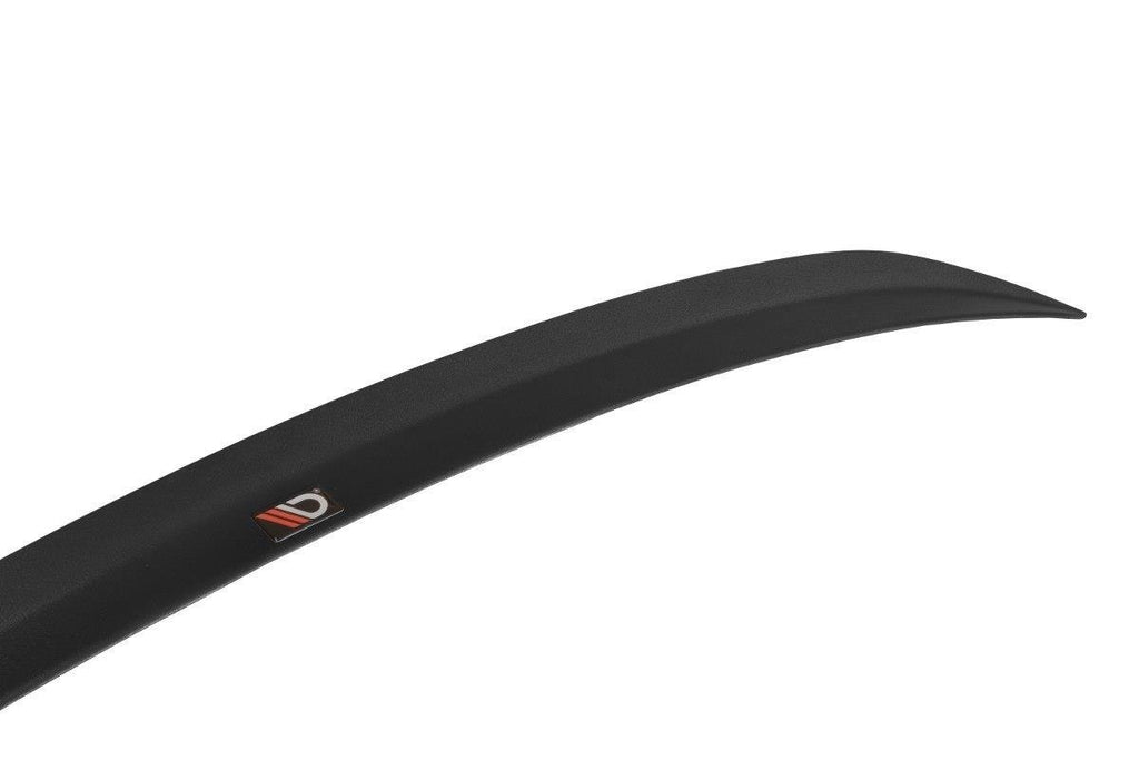 Maxton Design Spoiler CAP passend für Mercedes C-Klasse S205 63 AMG Kombi schwarz Hochglanz