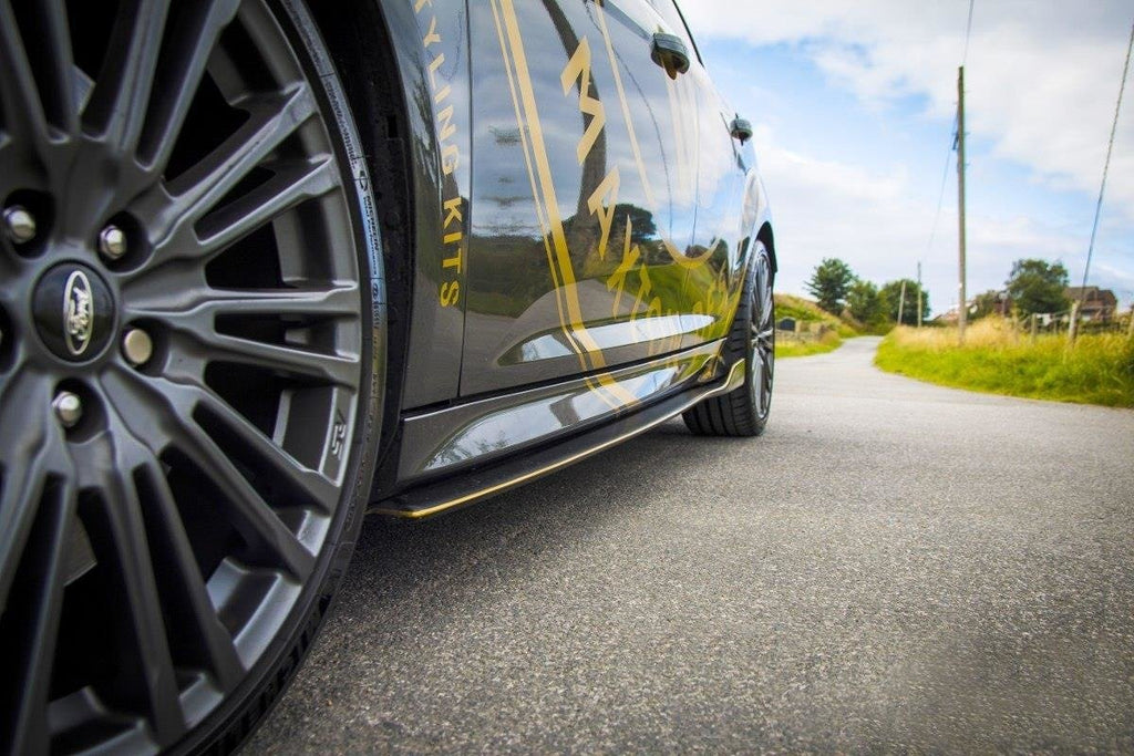 Maxton Design Street+ Seitenschweller Leisten passend für Aero Ford Focus RS Mk3