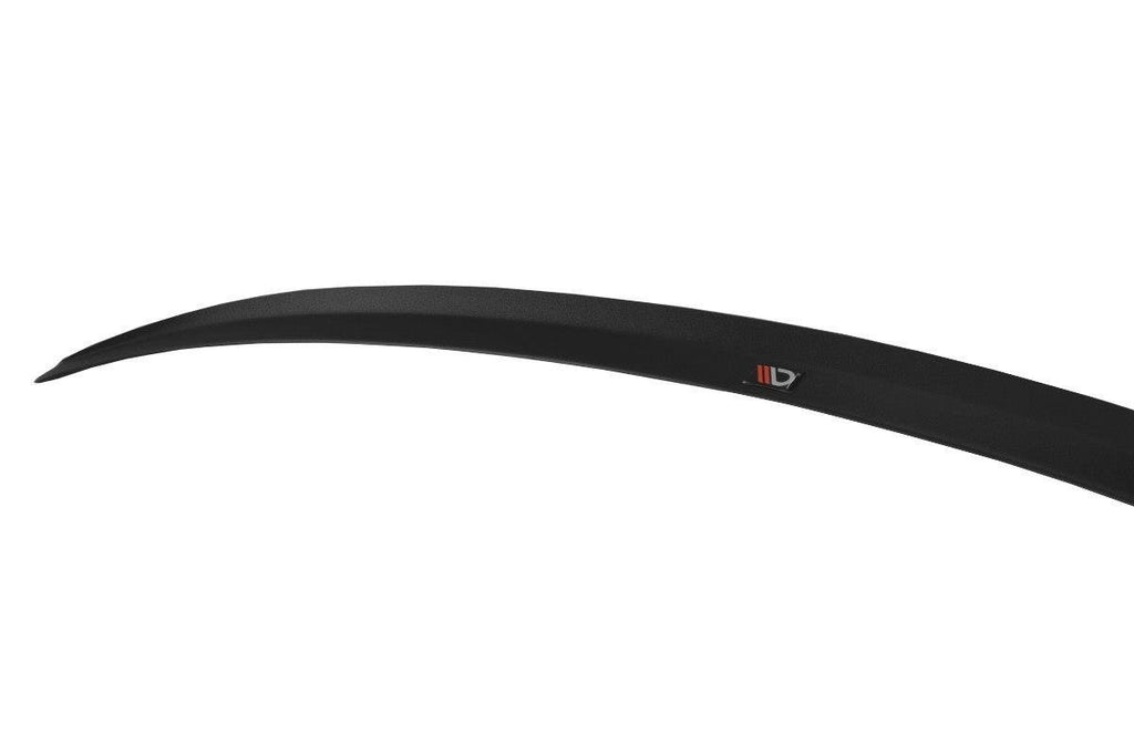 Maxton Design Spoiler CAP passend für BMW 3er E90 M Paket schwarz Hochglanz