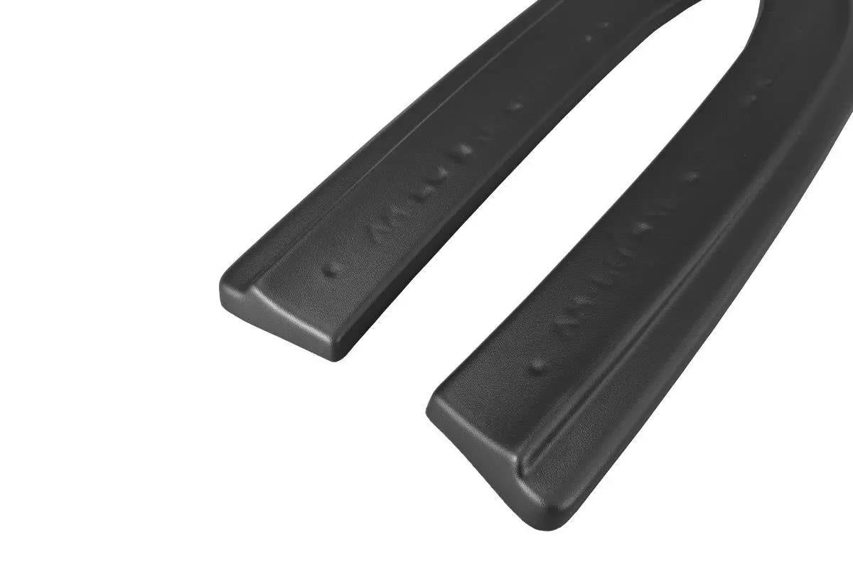 Maxton Design Heck Ansatz Flaps Diffusor passend für VW Passat R-Line B7 Variant schwarz Hochglanz