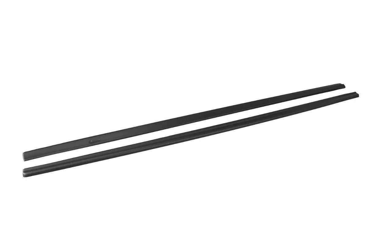 Maxton Design Street+ Seitenschweller Leisten passend für VW Passat R-Line B7 schwarz Hochglanz