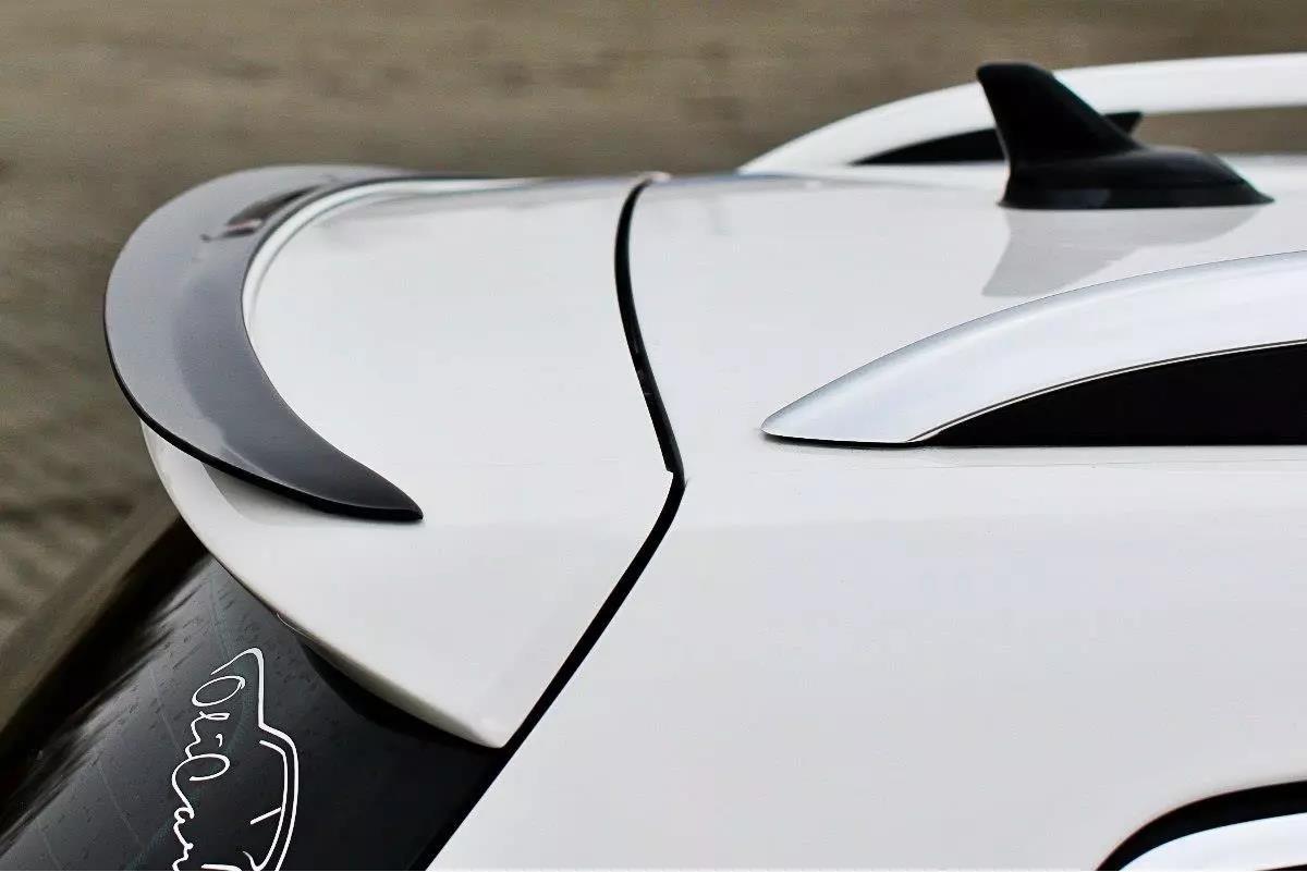 Maxton Design Spoiler CAP passend für VW Passat R-Line B7 Variant schwarz Hochglanz