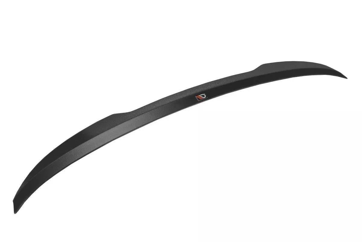 Maxton Design Spoiler CAP V.1 passend für BMW 5er Standard / M-Paket / M550 Limousine G30 / G30 Facelift schwarz Hochglanz