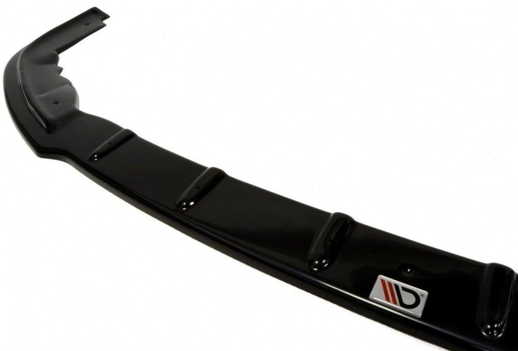 Maxton Design Street+ Spoilerlippe Front Ansatz passend für HONDA CIVIC MK6 EJ9 schwarz Hochglanz
