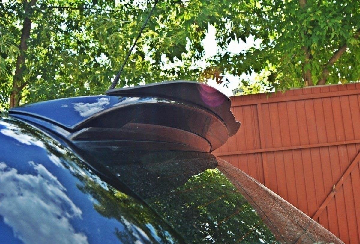 Maxton Design Spoiler CAP passend für Skoda Fabia RS Mk1 schwarz Hochglanz