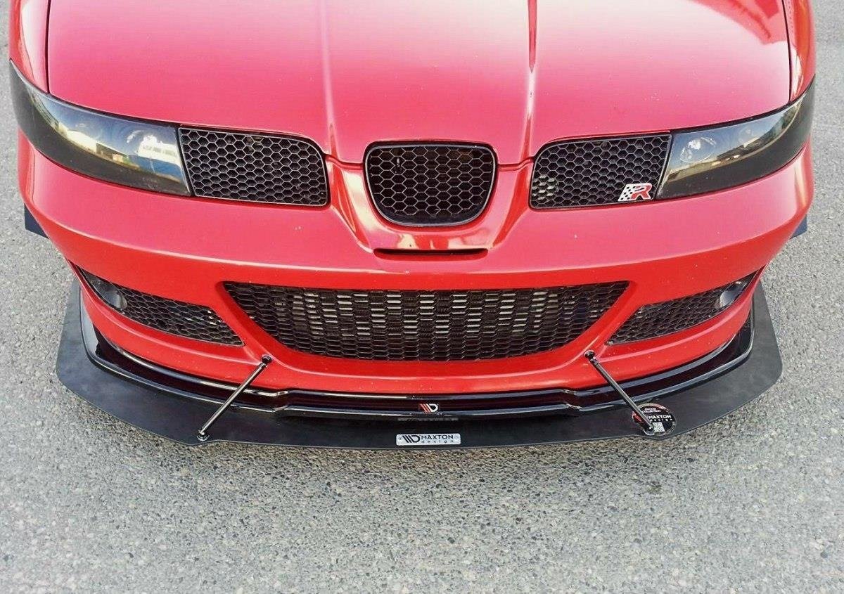 Maxton Design HYBRID Street+ Spoilerlippe Front Ansatz passend für Seat Leon Mk1 Cupra