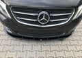 Maxton Design Street+ Spoilerlippe Front Ansatz V.2 passend für Mercedes-Benz V-Klasse W447 schwarz Hochglanz