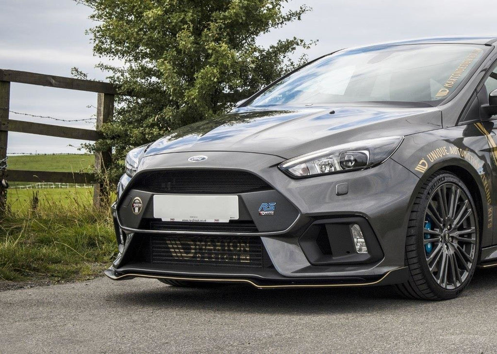 Maxton Design Street+ Spoilerlippe Front Ansatz passend für Aero Ford Focus RS Mk3