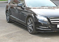 Maxton Design Street+ Seitenschweller Leisten passend für V.1 passend für Mercedes-Benz CLS C218 schwarz Hochglanz