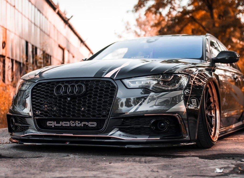 Maxton Design Nebelleuchten Abdeckung passend für Audi S6 / A6 S-Line C7