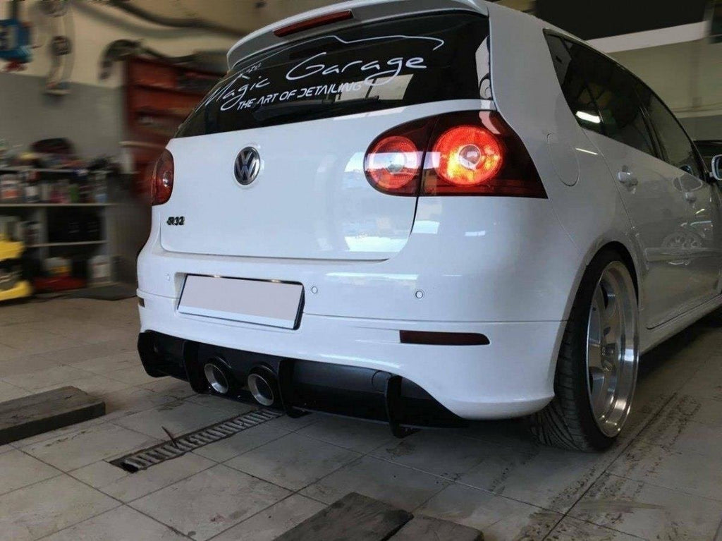 Maxton Design VW GOLF 5 R32 Diffusor Heck Ansatz passend für Heckschürze passend für
