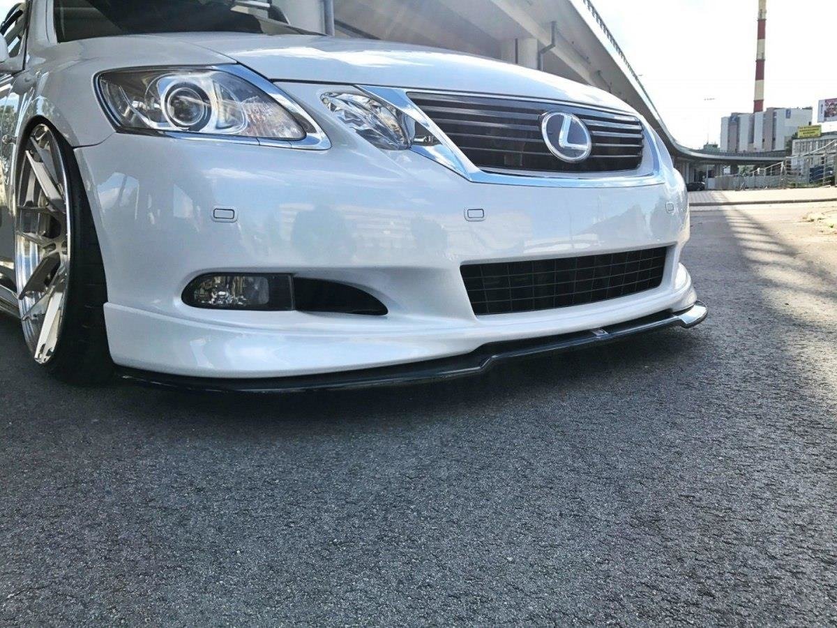 Maxton Design Front Ansatz V.2 für Lexus GS 300 Mk3 Facelift schwarz matt