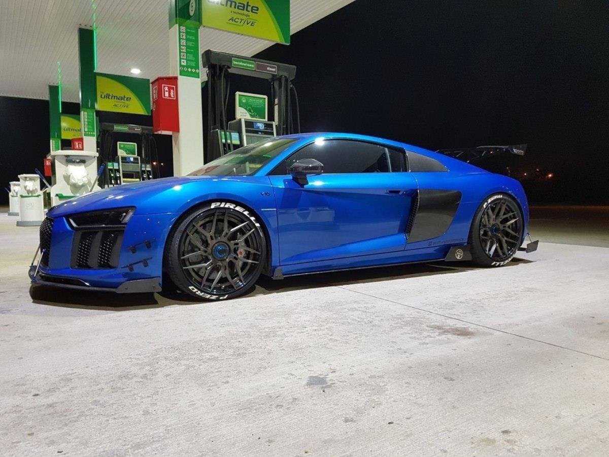 Maxton Design Sport Street+ Seitenschweller Leisten passend für Audi R8 Mk.2