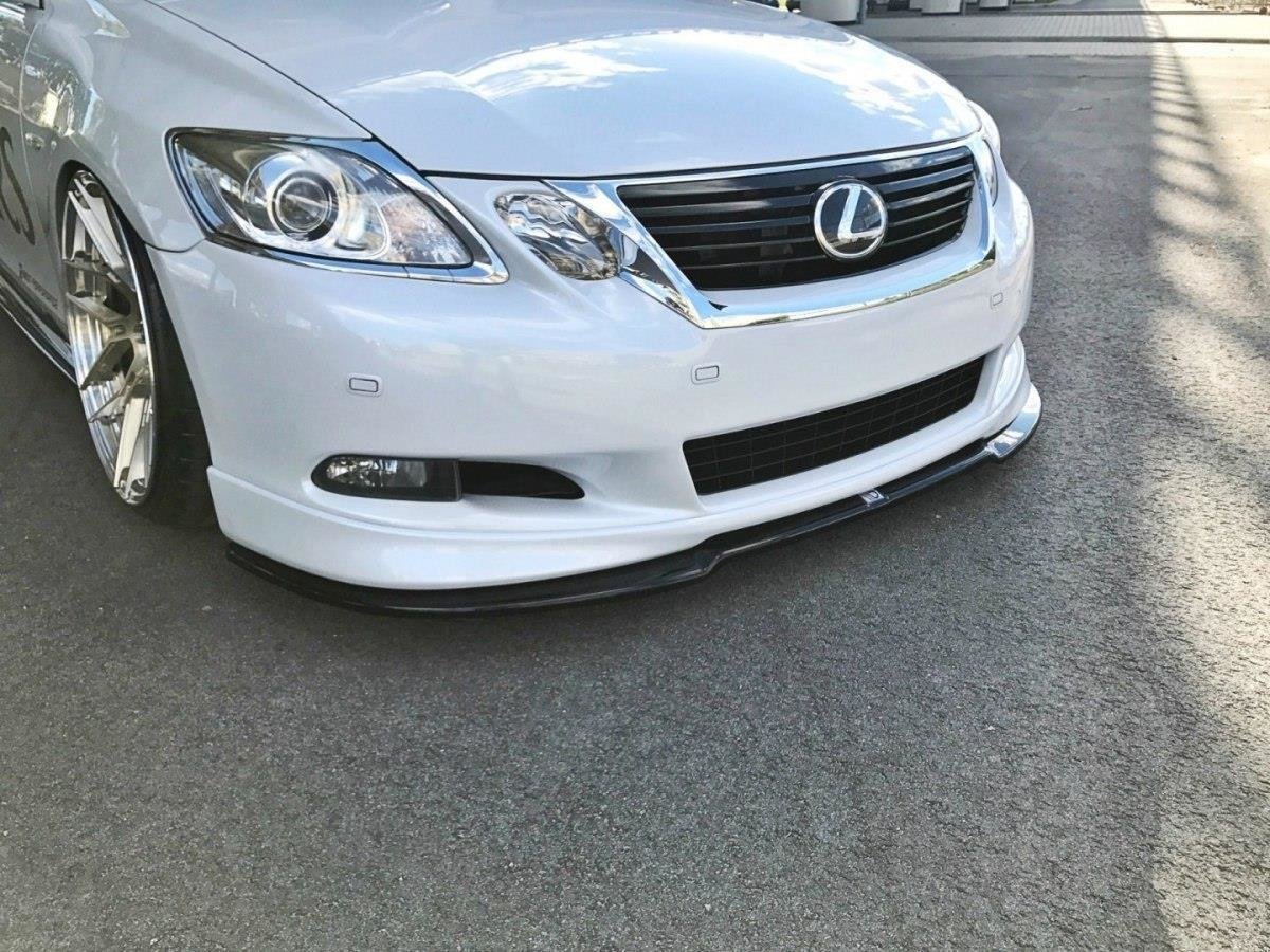 Maxton Design Front Ansatz V.2 für Lexus GS 300 Mk3 Facelift schwarz matt