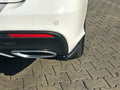 Maxton Design Heck Ansatz Flaps Diffusor für Mercedes GLE W166 AMG-Line Carbon Look