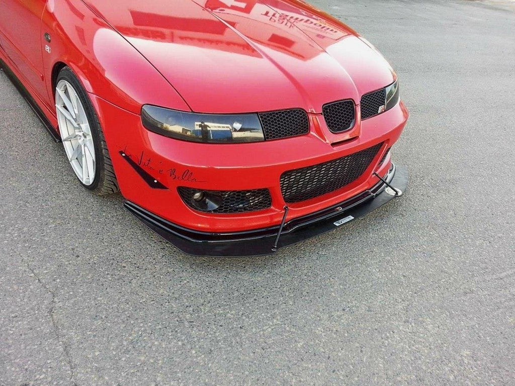 Maxton Design HYBRID Street+ Spoilerlippe Front Ansatz passend für Seat Leon Mk1 Cupra