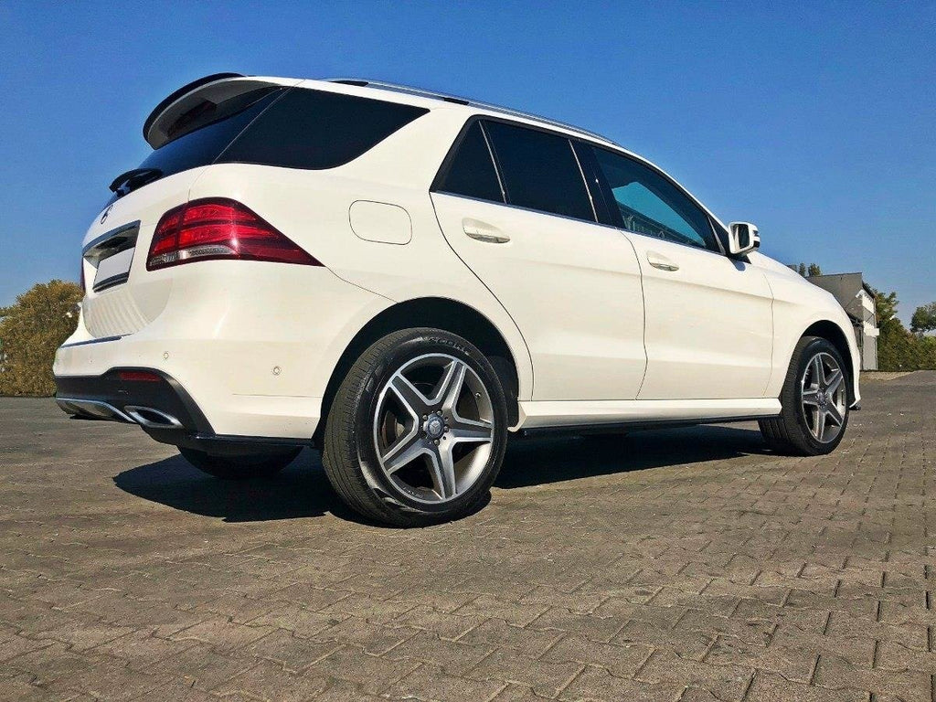 Maxton Design Street+ Seitenschweller Leisten passend für Mercedes GLE W166 AMG-Line schwarz Hochglanz