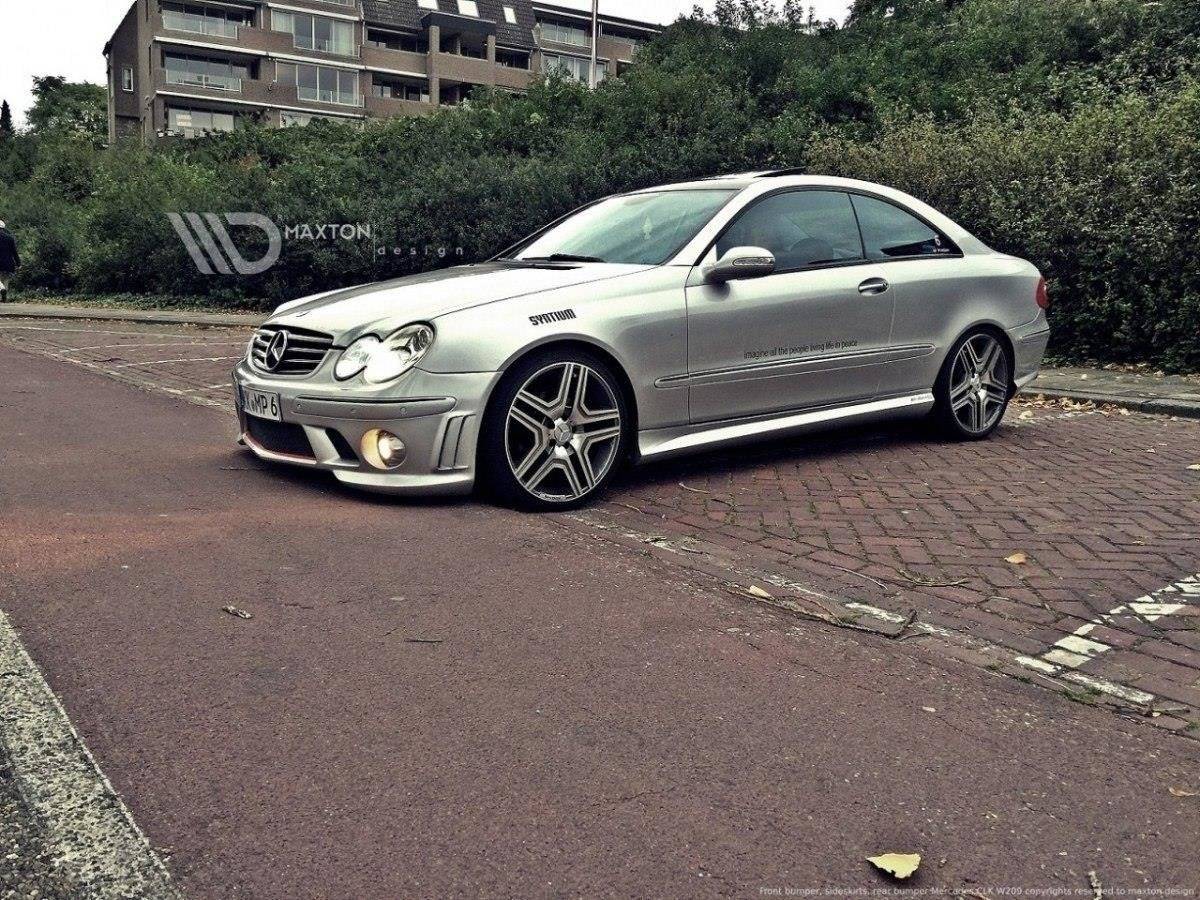 Maxton Design Bodykit passend für Mercedes CLK W209 < W204 AMG Look>