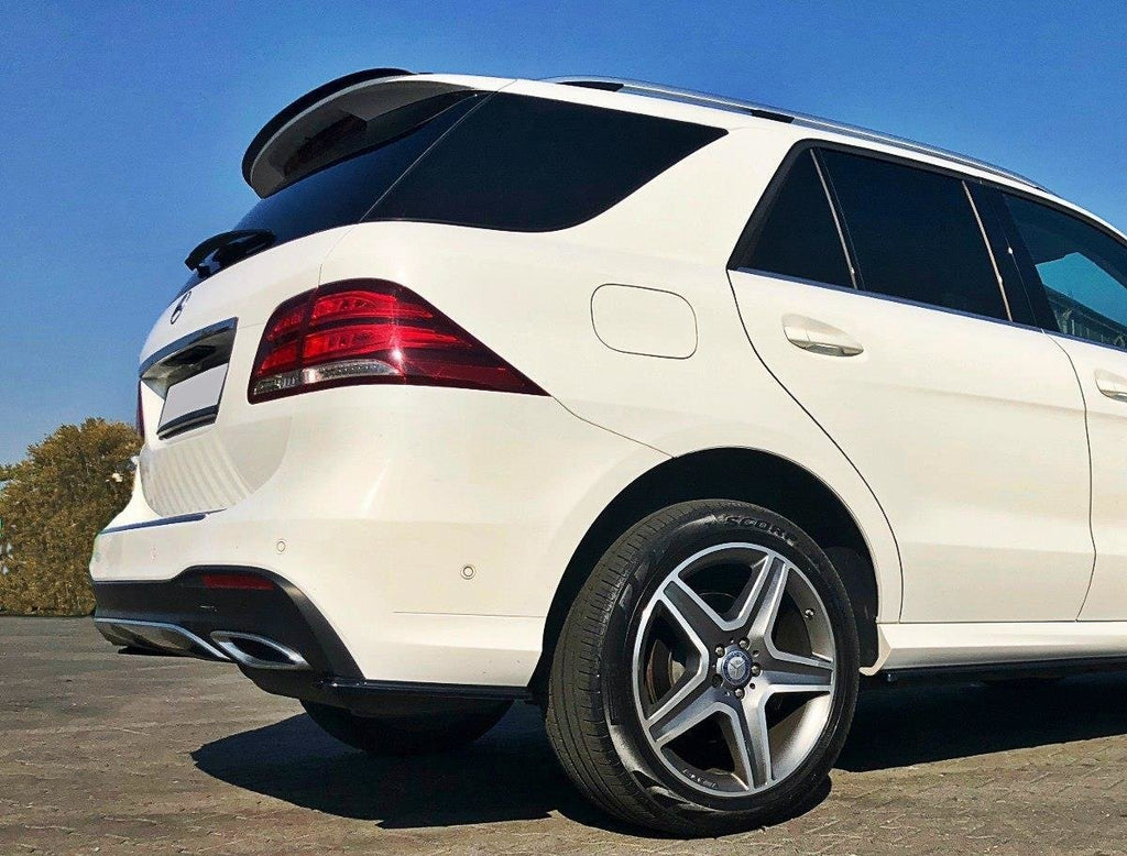 Maxton Design Spoiler CAP passend für Mercedes GLE W166 AMG-Line schwarz Hochglanz