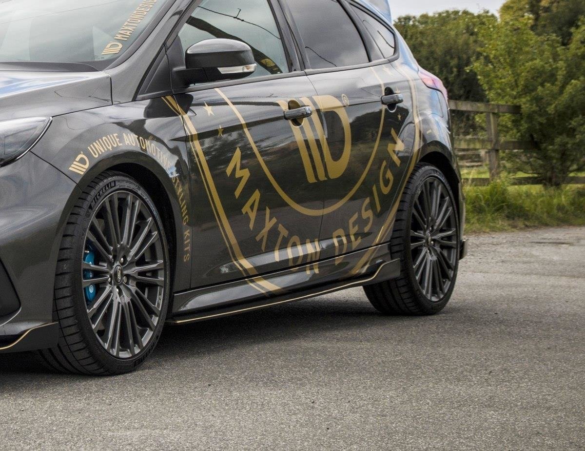 Maxton Design Street+ Seitenschweller Leisten passend für Aero Ford Focus RS Mk3