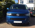 Maxton Design Street+ Spoilerlippe Front Ansatz passend für VW T5 Facelift schwarz Hochglanz