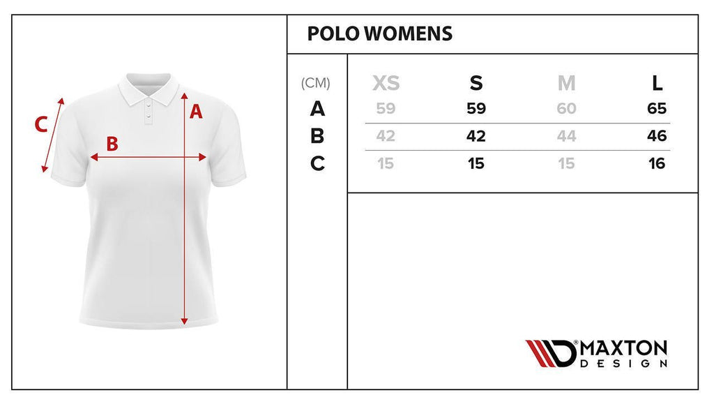 Maxton Design Womens Navy Blue Polo shirt
