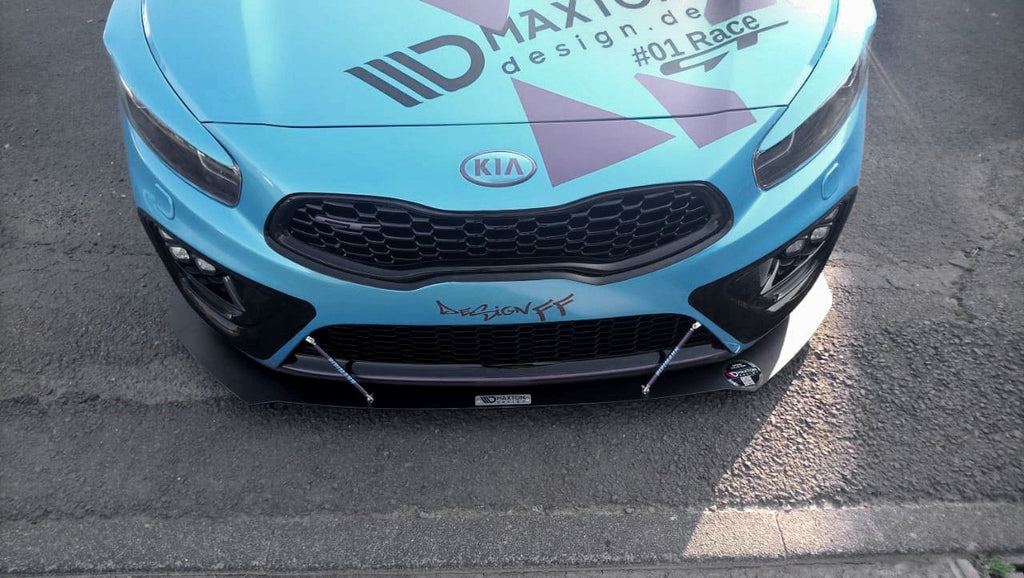 Maxton Design Racing Street+ Spoilerlippe Front Ansatz passend für KIA CEE"D / PRO CEE"D GT MK2