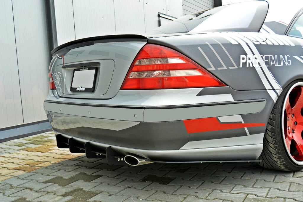 Maxton Design Heckschürze passend für Mercedes-Benz CL C215
