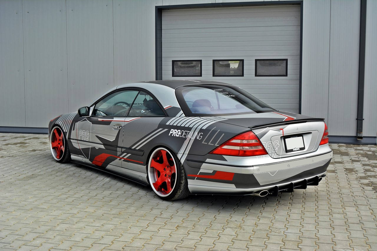 Maxton Design Heckschürze passend für Mercedes-Benz CL C215