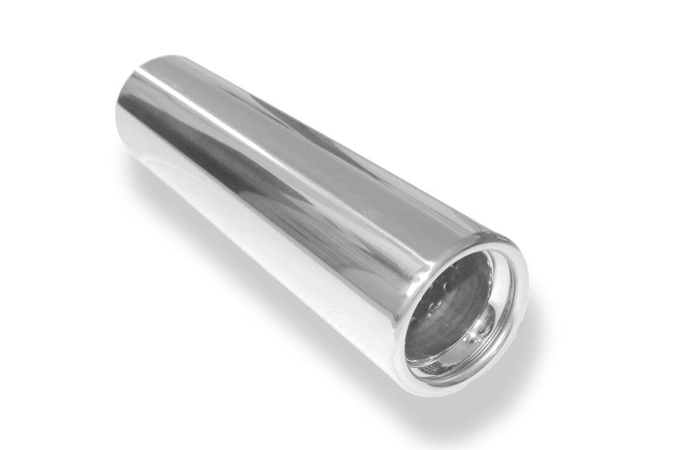 FoxAnschweißendrohr Typ 13 Ø 76 mm / Länge: 300 mm - rund / eingerollt / gerade / mit Absorber