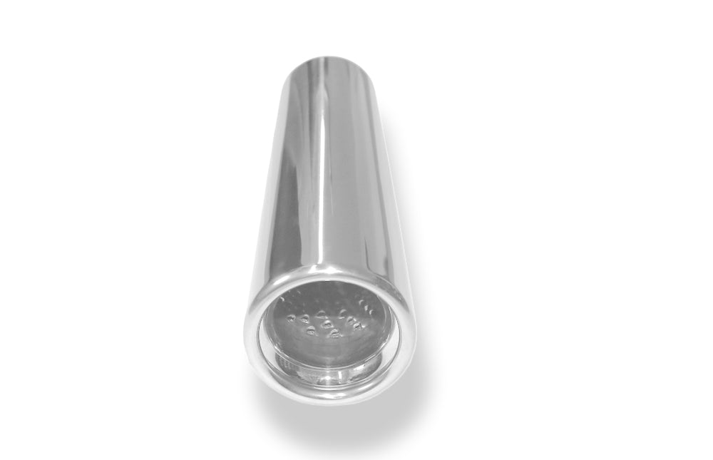 Fox Anschweißendrohr Typ 13 Ø 76 mm / Länge: 300 mm - rund / eingerollt / gerade / mit Absorber