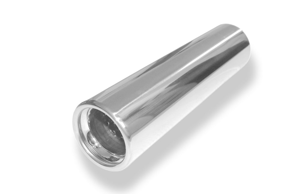 FoxAnschweißendrohr Typ 13 Ø 76 mm / Länge: 300 mm - rund / eingerollt / gerade / mit Absorber