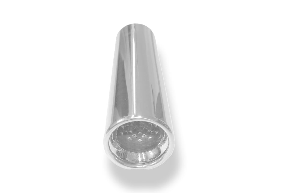 Fox Anschweißendrohr Typ 13 Ø 80 mm / Länge: 300 mm  - rund / eingerollt / gerade / mit Absorber