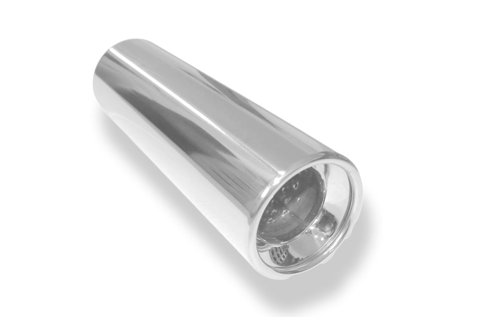 FoxAnschweißendrohr Typ 13 Ø 90 mm / Länge: 300 mm  - rund / eingerollt / gerade / mit Absorber