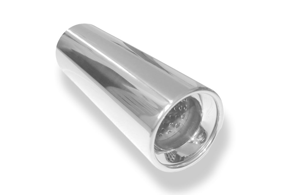 FoxAnschweißendrohr Typ 13 Ø 100 mm / Länge: 300 mm  - rund / eingerollt / gerade / mit Absorber