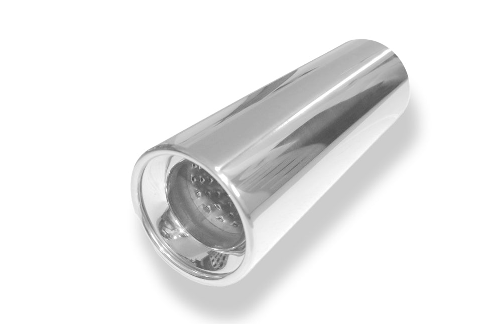 FoxAnschweißendrohr Typ 13 Ø 100 mm / Länge: 300 mm  - rund / eingerollt / gerade / mit Absorber