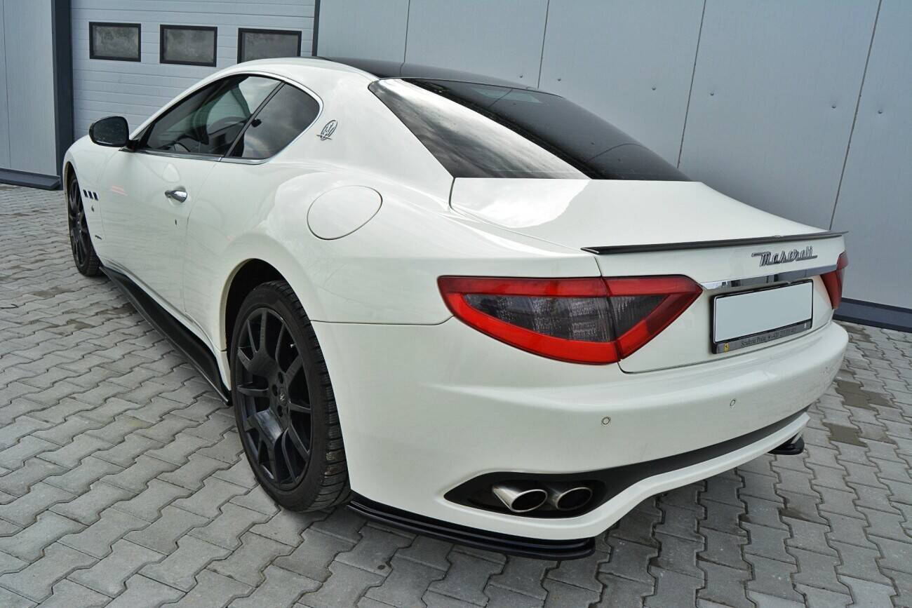 Maxton Design Street+ Seitenschweller Leisten passend für Maserati Granturismo Mk1 schwarz Hochglanz