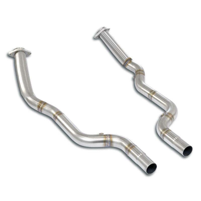 Supersprint Downpipe Kit Rechts + Links(Katalysator-Entfall) für Jaguar F-Type (2014–2020)