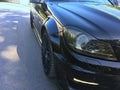 Maxton Design Street+ Seitenschweller Leisten passend für Mercedes-Benz C63 AMG Limousine / Kombi W204 Facelift / S204 Facelift schwarz Hochglanz