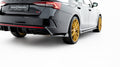 Maxton Design Heck Ansatz Flaps Diffusor V.8 passend für Skoda Octavia RS Liftback / Combi Mk4 schwarz Hochglanz