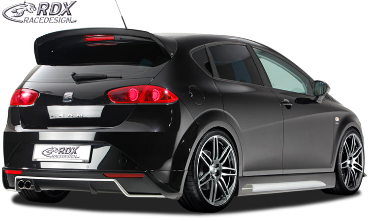 RDX Heckansatz für SEAT Leon 1P Facelift (ab 2009) Heckschürze Heck