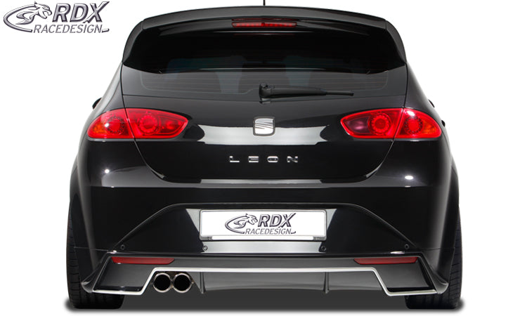 RDX Heckansatz für SEAT Leon 1P Facelift (ab 2009) Heckschürze Heck