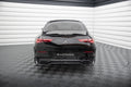 Maxton Design Street+ Mittlerer Diffusor RACE passend für Mercedes-Benz CLA Coupe C118 schwarz Hochglanz
