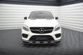 Maxton Design Street+ Spoilerlippe Front Ansatz V.1 passend für Mercedes-Benz GLE Coupe 43 AMG / AMG-Line C292 schwarz Hochglanz
