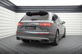Maxton Design Street+ Mittlerer Diffusor RACE passend für Audi Q7 Mk2 schwarz Hochglanz