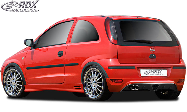 RDX Heckansatz für OPEL Corsa C Facelift Heckschürze Heck